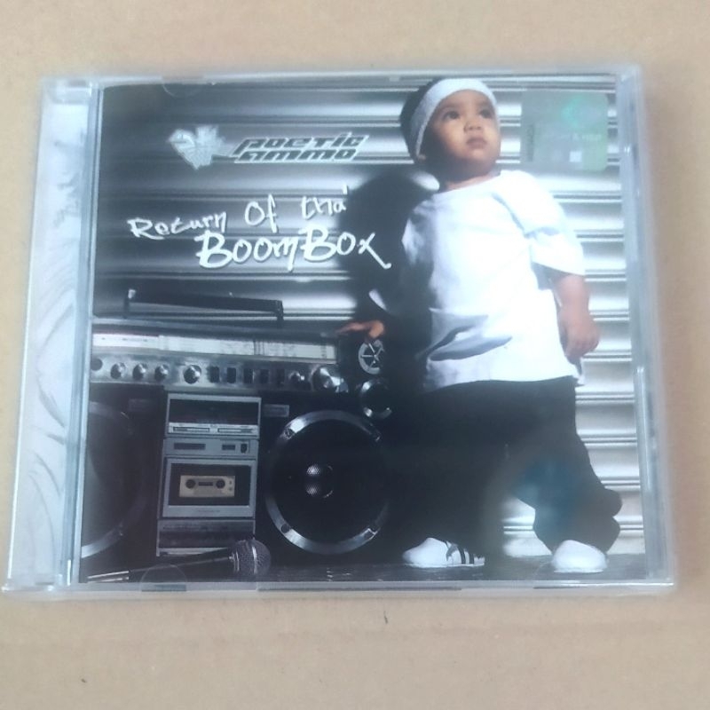 CD Poetic Ammo - Return of Da Boombox 2002 EMI Positive Tone HIP HOP NEW SEALED Ruffedge DJ Fuzz