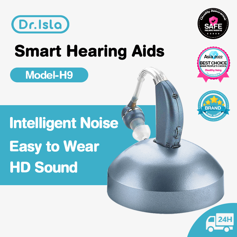 Dr.Isla Rechargeable Hearing Aid Digital Hearing Aid Adjustable Tone Sound Amplifier Portable Deaf Elderly Hearing Aid