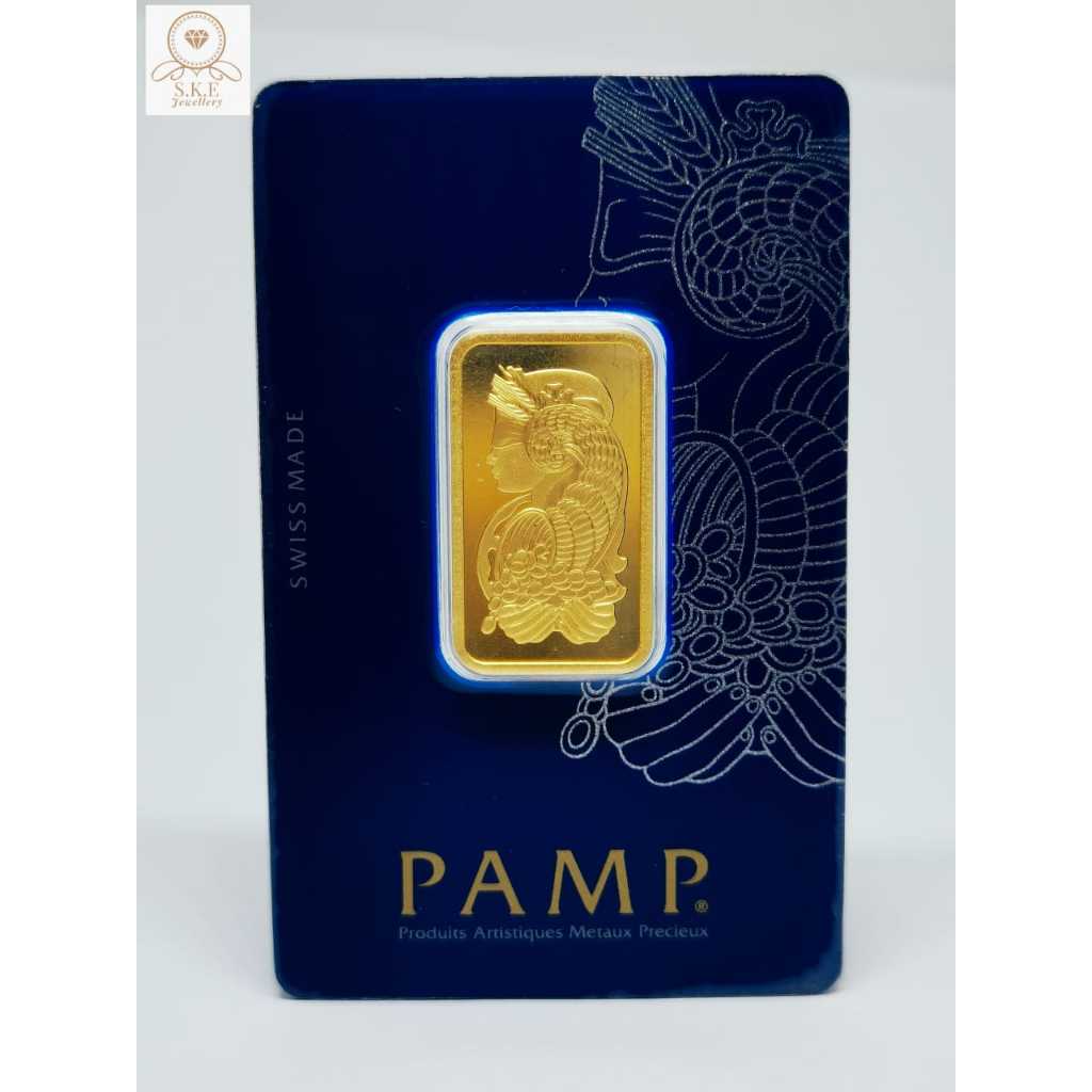 PAMP SUISSE Gold Bar 999.9 LADY FORTUNA