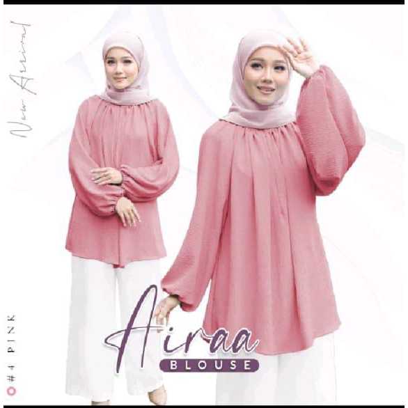012 ZOYA BLOUSE KAIN CEY IRONLESS FREE SIZE