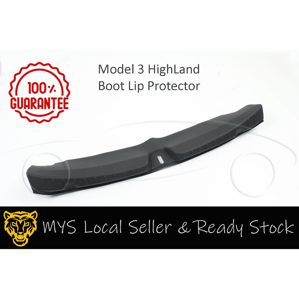 Tesla Model 3 Highland 2024+ Trunk Boot Sill Lip Protector Guard