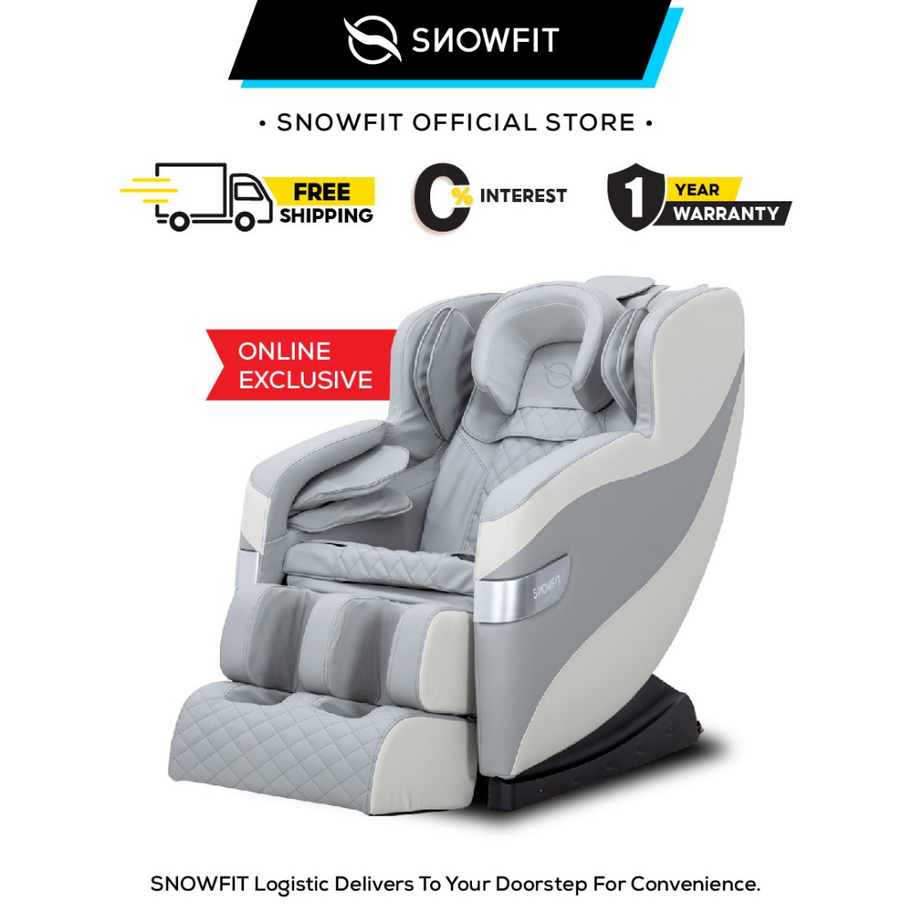 [ONLINE EXCLUSIVE] SNOWFIT Spacia II Luxury Multifunctional Smart Massage Chair