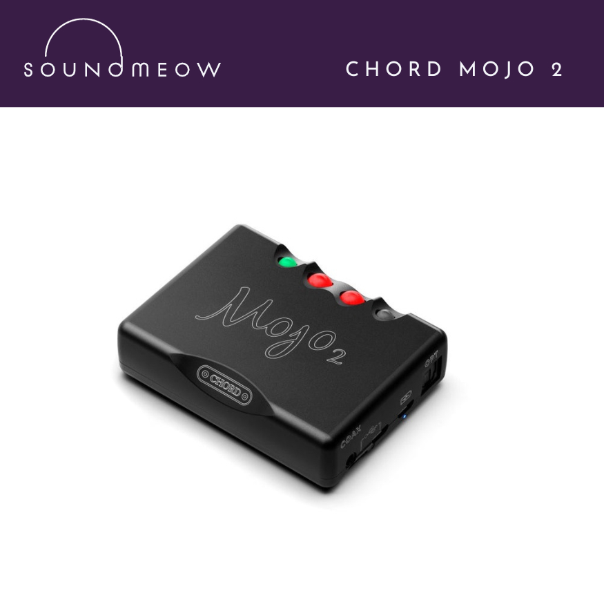 Chord Mojo 2 Portable DAC Headphone Amplifier for Headphone IEM Earphone USB