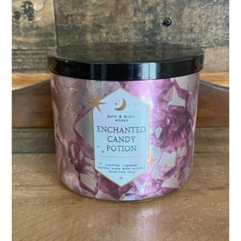 bath & body works enchanted candy potion 3w candle