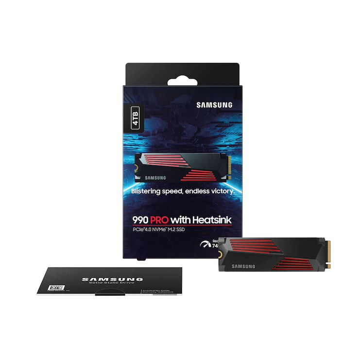 SAMSUNG 980 PRO / 990 PRO / 990 PRO WITH HEATSINK PCIE GEN 4.0x4, M.2 2280 SSD SOLID STATE DRIVE - 5