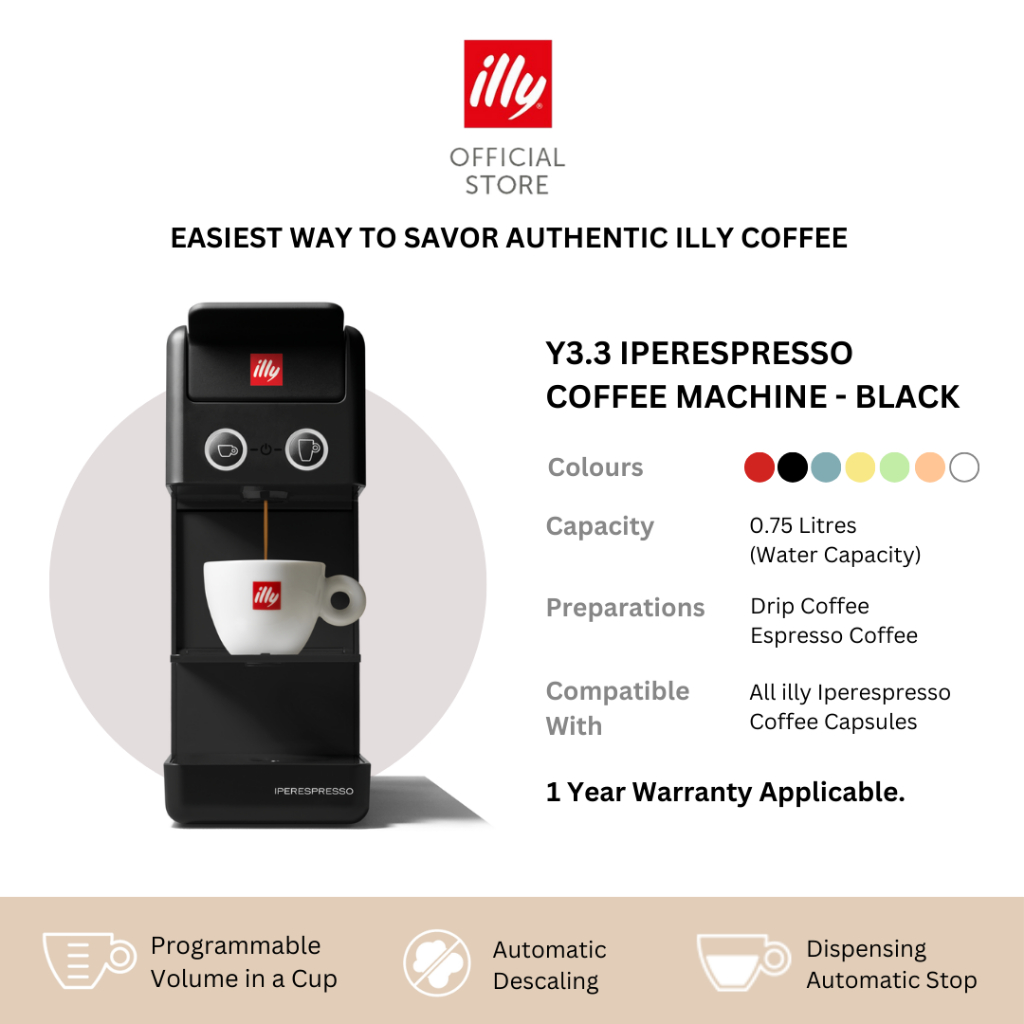 illy Y3.3 iperEspresso Coffee Machine