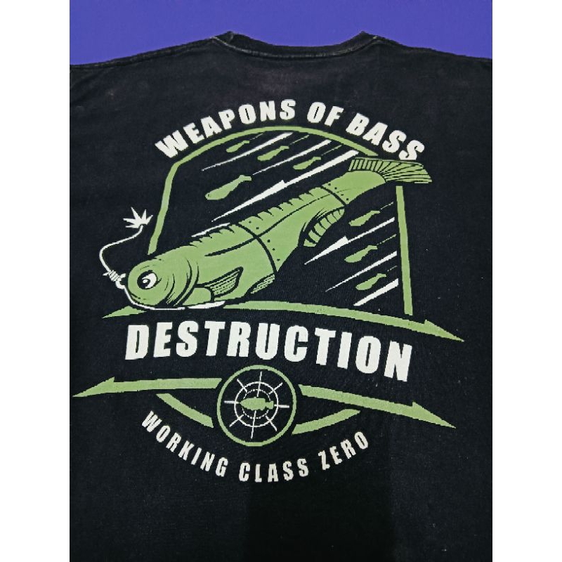 Fishing Tshirt Working Class Zero