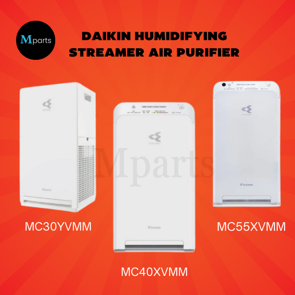 DAIKIN HUMIDIFYING STREAMER AIR PURIFIER - INVERTER TYPE - MC30YVMM / MC40XVMM / MC55XVMM