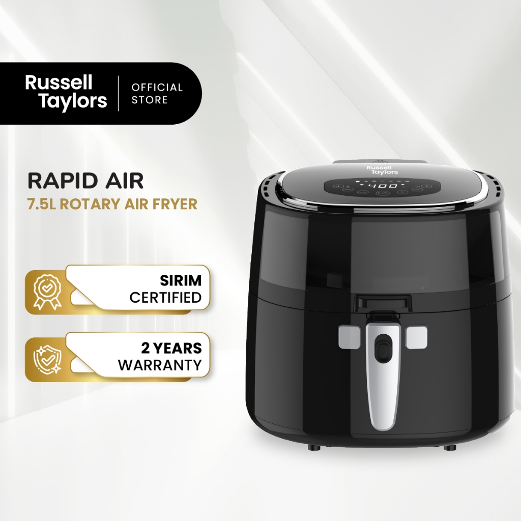 Russell Taylors Digital Rotary Air Fryer AF-76 (7.5L)