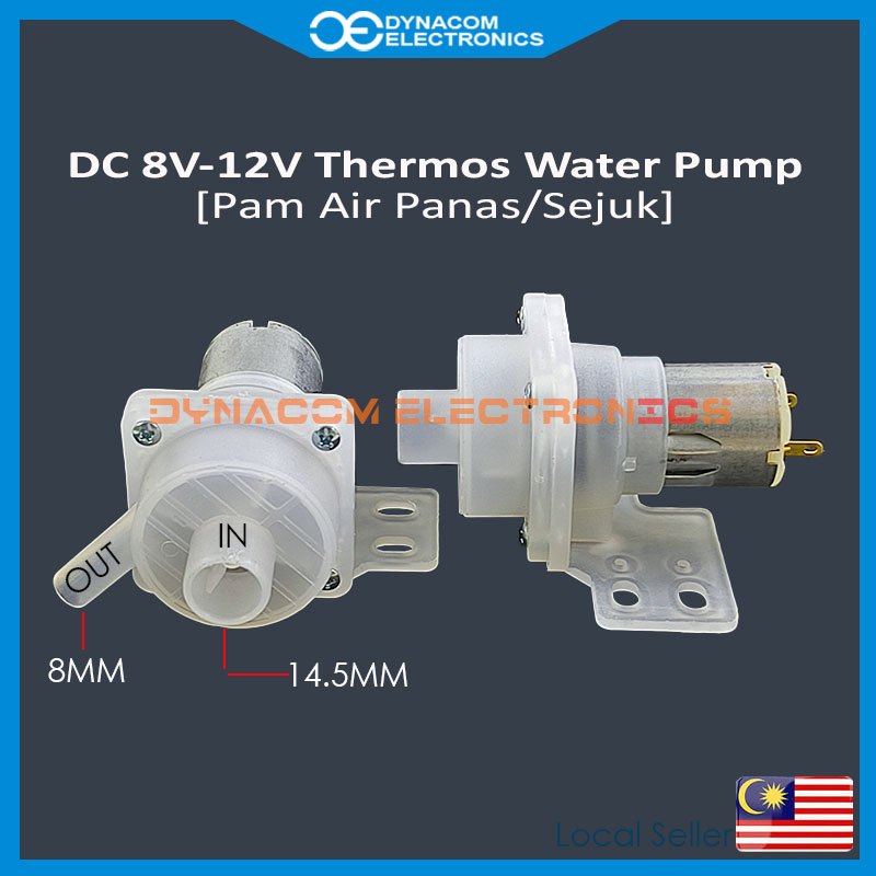 DC 8V~12V Thermos Electric Kettle Hot & Cold Water Pump Water Dispenser [Pam Air Cerek Elektrik Panas Sejuk]