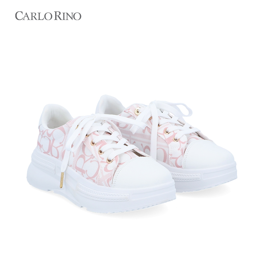 Carlo Rino Carlo GEO Canvas Sneakers - Pink