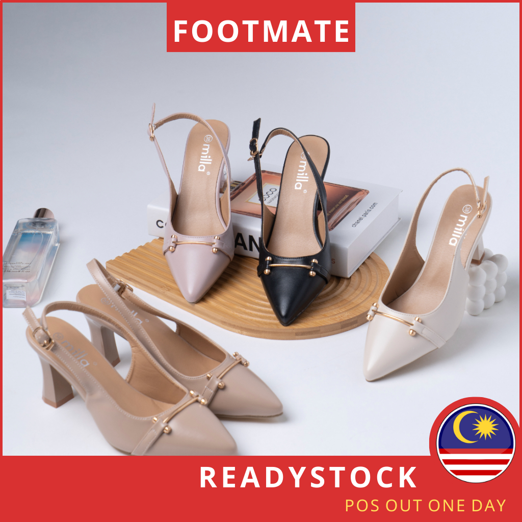 Footmate Women Heels Women High Heels Kasut Tinggi Perempuan Kasut Perempuan
