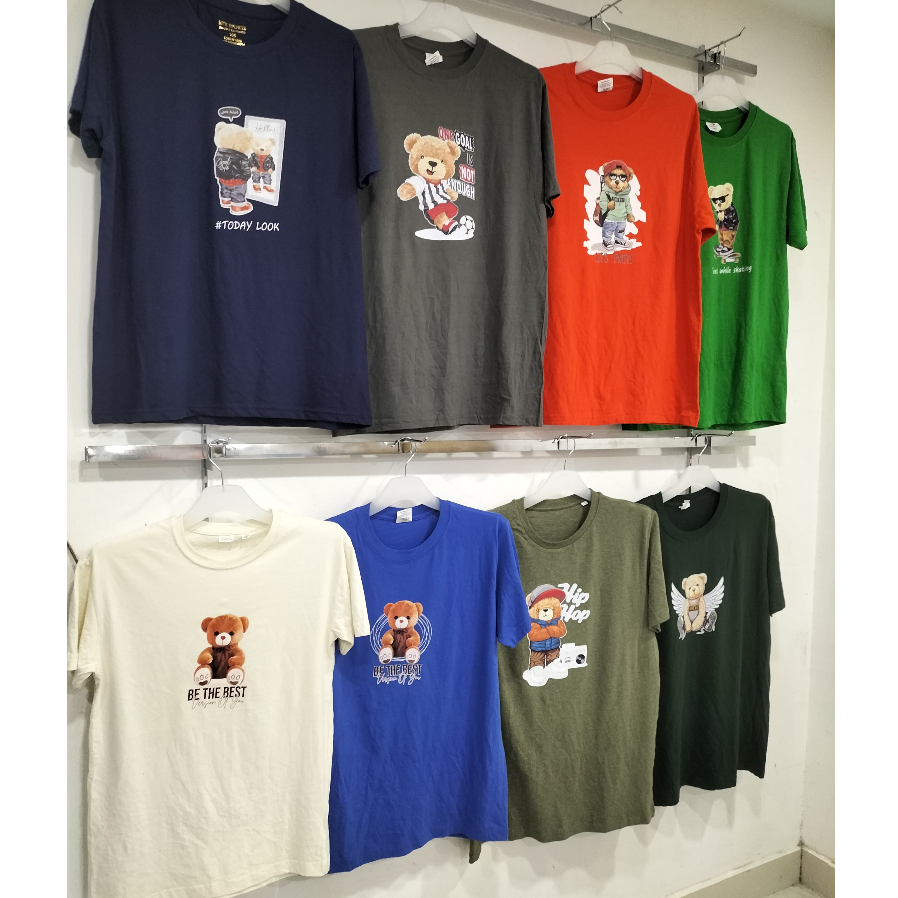 {S - 5X}[LENGAN PENDEK] COTTON TSHIRT CARTOON DEWASA MURAH MURAH !