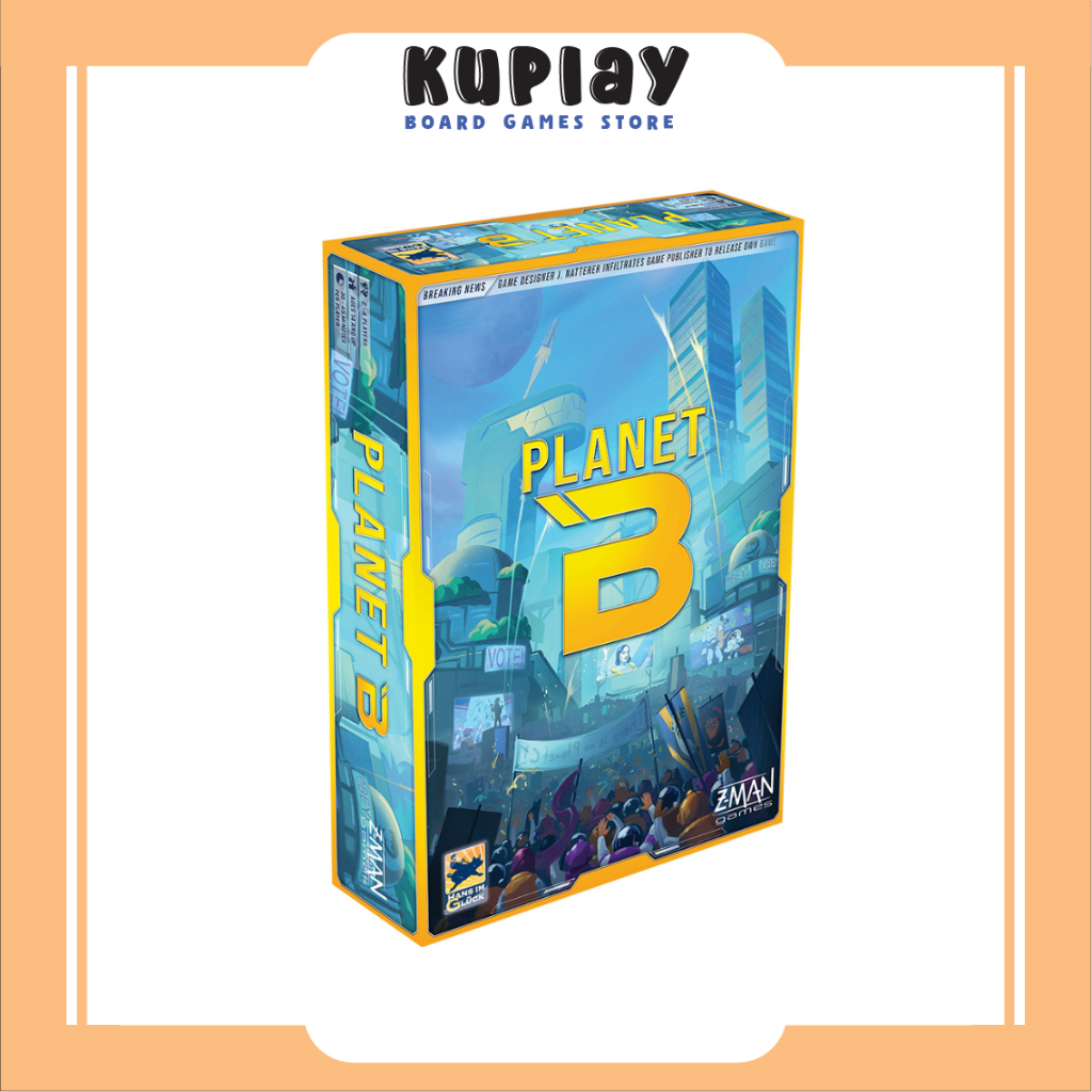 Planet B (Original) Political Strategy Game | Made by Z-Man Games