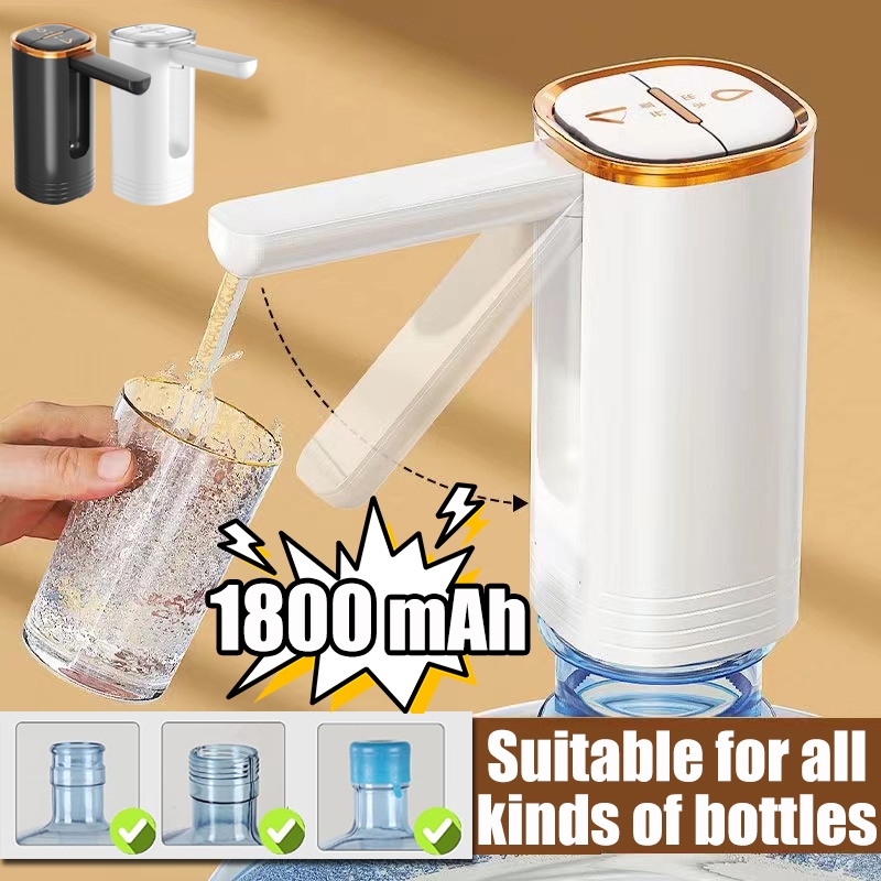 [Malaysia Ready Stock] Foldable Electric Water Dispenser Pump Touch Control Rechargeable Automatic Water Dispenser 自动饮水机