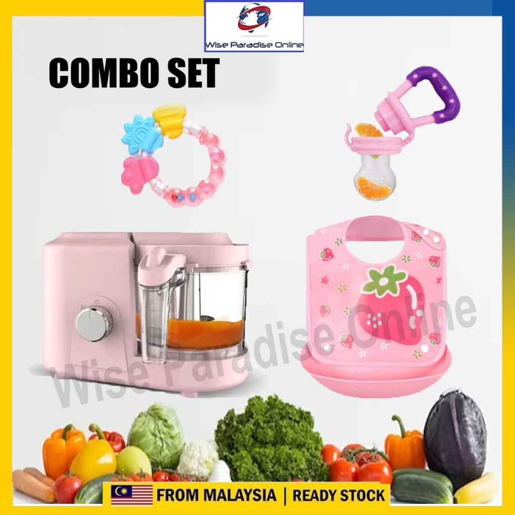 Portable Baby Food Processor Blender Multi-function Cook Steam Stir Infant feeding machine