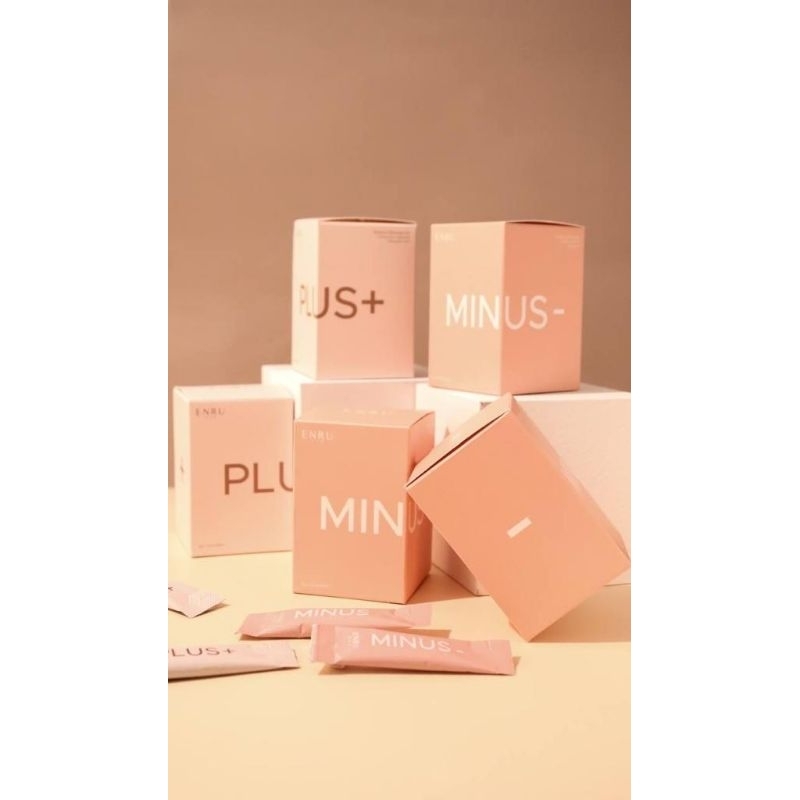 ENRU PLUS MINUS SET 瘦身，正品  SLIMMING AND DETOX 100% AUTHENTIC