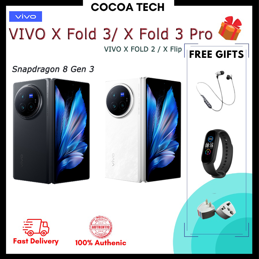 (New)VIVO X Fold 3 Pro Snapdragon 8 Gen 3 / VIVO X Fold 2 / VIVO X Fold Flip /Vivo X Fold+ / VIVO X Fold 3 Smart Phone