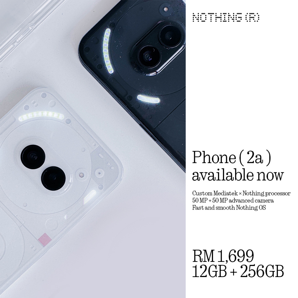 Nothing Phone (2a) Milk – 12GB/256GB Smartphone