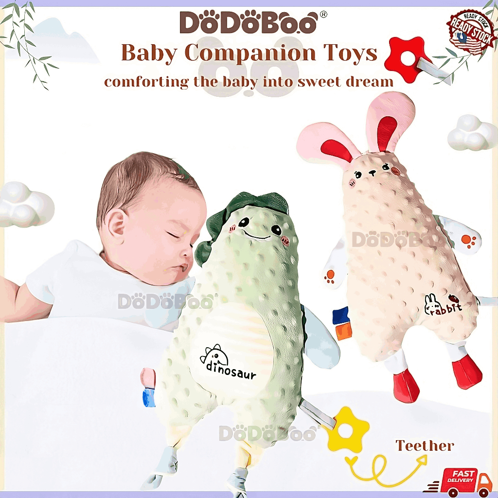 Baby Plush Toys Teether / Soft Cute Baby Sleeping Toy Grinding Toys multifunctional sleeping Towel Toy / Baby sleep Aid