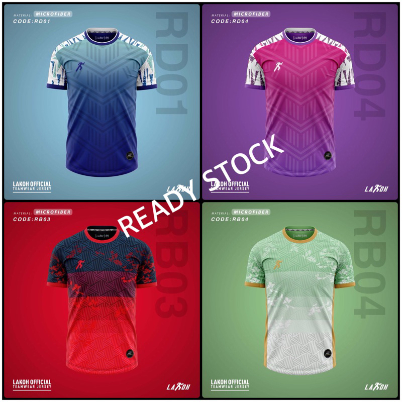 ❗️READY STOCK❗️MICROFIBER JERSEY LAKOH SPORT❗️JERSEY FUTSAL / JERSI BOLA