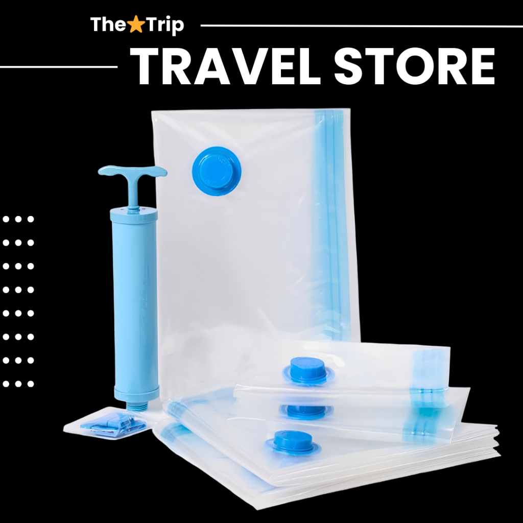 〔 〕Compress Vacuum Bags Travel Storage Resealable Vacuum Bags Vacuum Storage Bag Compression Bag