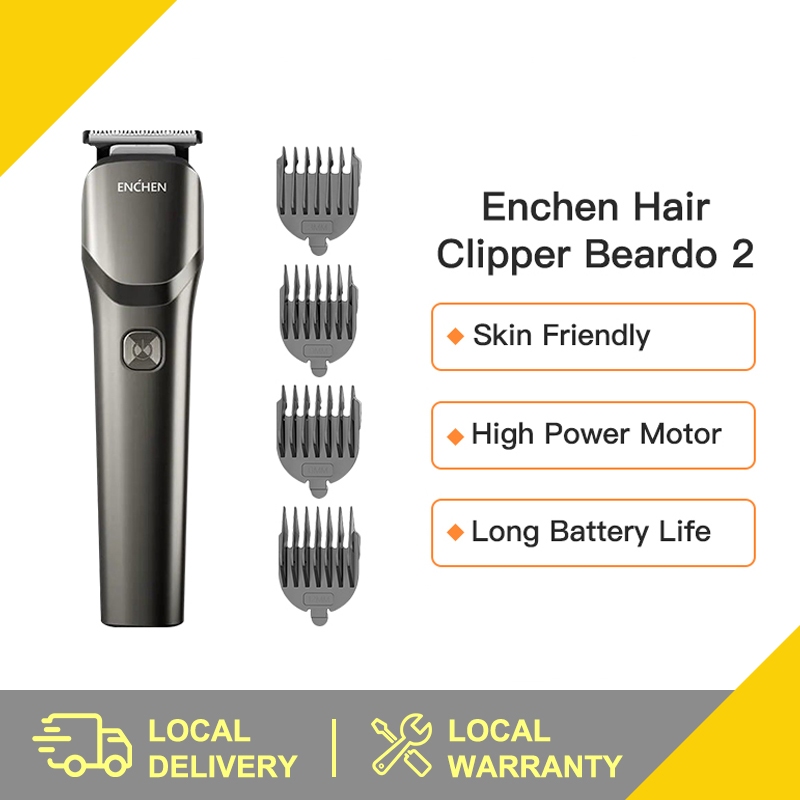 Enchen Beardo 2 Multifunctional Trimmer Electric Hair Clipper Rechargeable Cordless Hair Trimmer Mesin Rambut