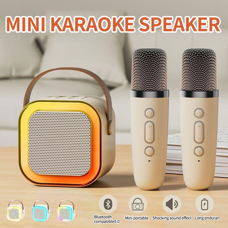 Wireless Karaoke speaker wireless portable mini speaker speaker karaoke mini speaker set karaoke speaker K12