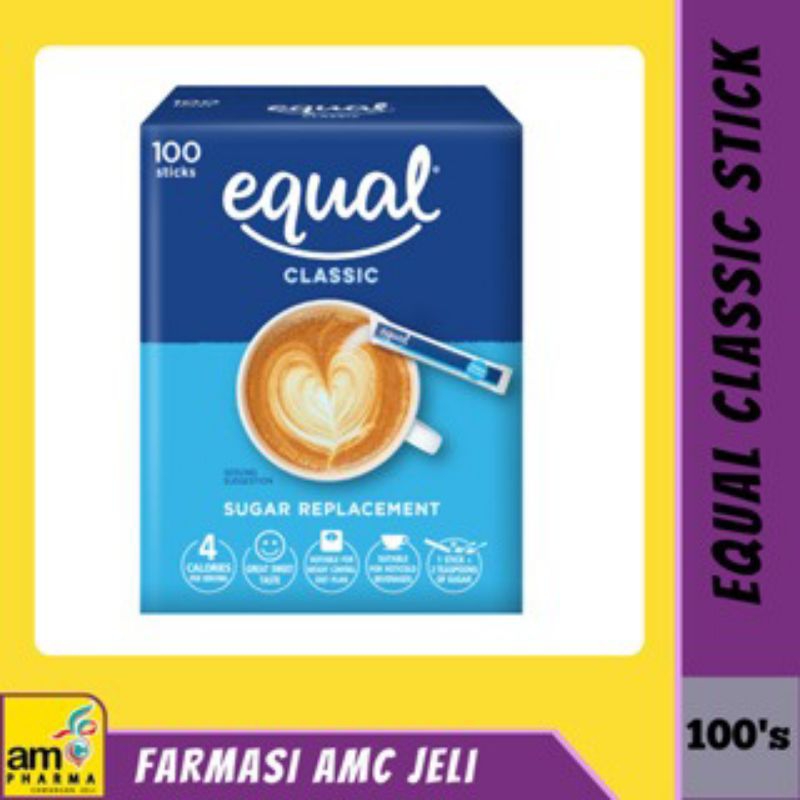 Equal Classic Sweetener Stick (Sugar Replacement) - untuk kawal gula dalam darah, bagus…