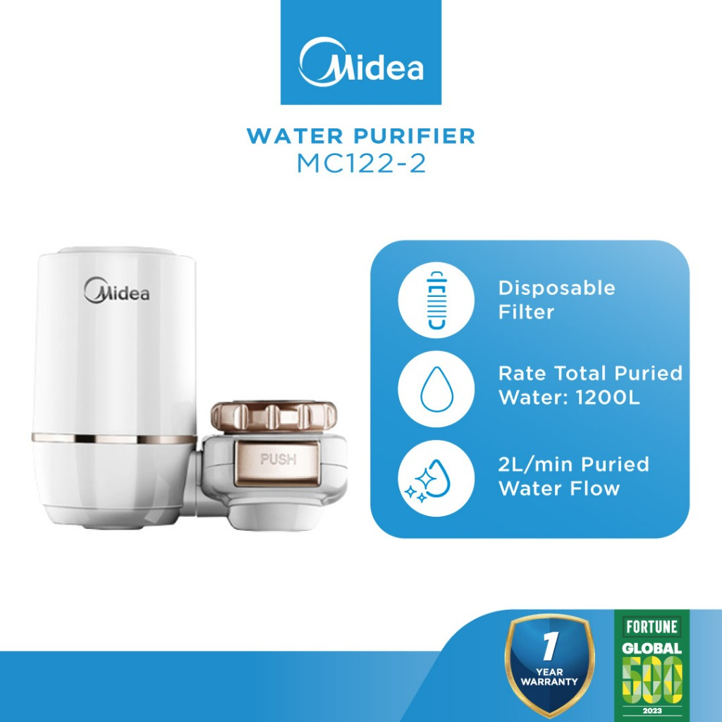 Midea MC122-2 Kitchen & Bathroom Faucet Water Purifier/ Water Tap Purifier