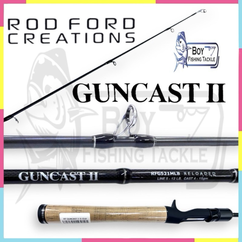 RODFOD Gun Cast 2 Baitcasting Rod Guncast Fishing Rod