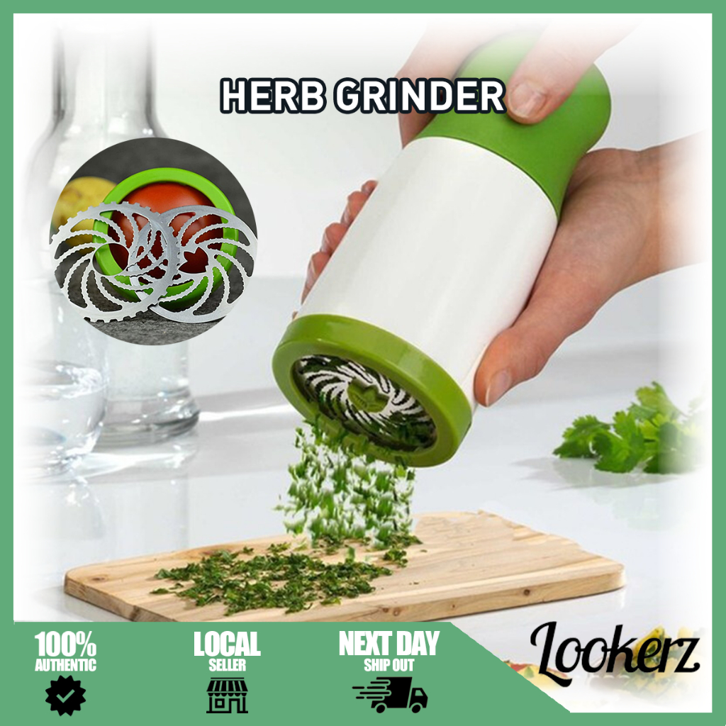 ✅[MY] Herb Grinder/ Parsley Shredder Chopper/ Manual Vegetable Cutter/ Spice Grater/ Garlic Coriander/ Cilantro Grater/