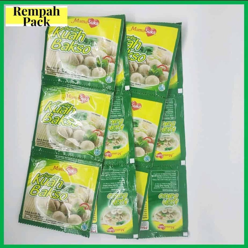 mama suka kuah bakso untuk menambah kesedapan kuah