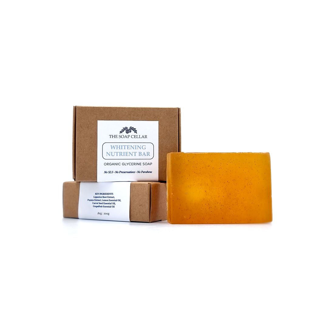 ORGANIC WHITENING NUTRIENT HANDMADE SOAP BAR - THE SOAP CELLAR