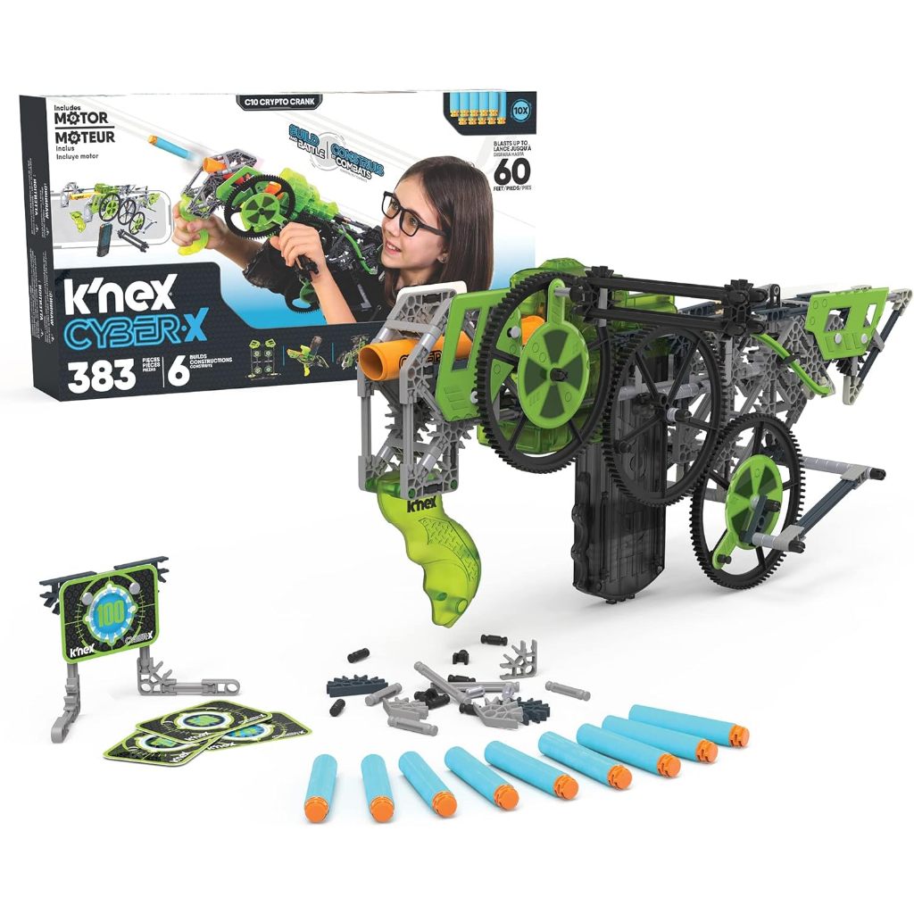 [Preorder] K'NEX Cyber-X C10 Crypto Crank with Motor