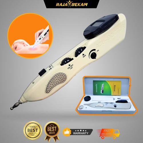 Acupuncture Stimulator Electronic LCD - Automatically Needle Pen Electro Device T.E.N.S. and Point Detector