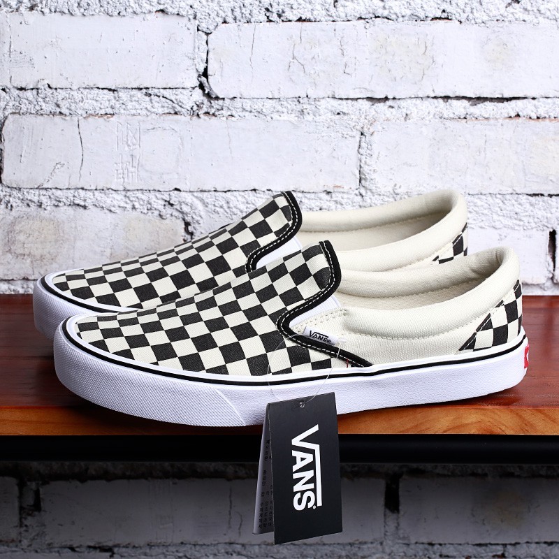 vans shoes Luxury brand sports shoes, breathable travel shoes, classic checkerboard casual lazy shoes kasut vans