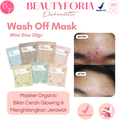 PINKROULETTE FACEMASK 20g (Travel Size)