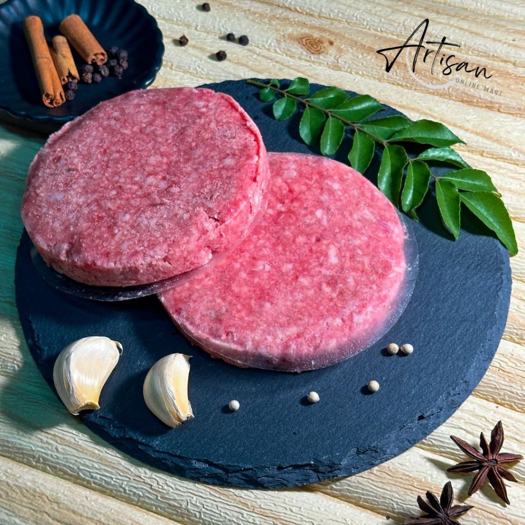 Pure Beef Patty Australia 3pcs/pack (330gm+/-) Halal