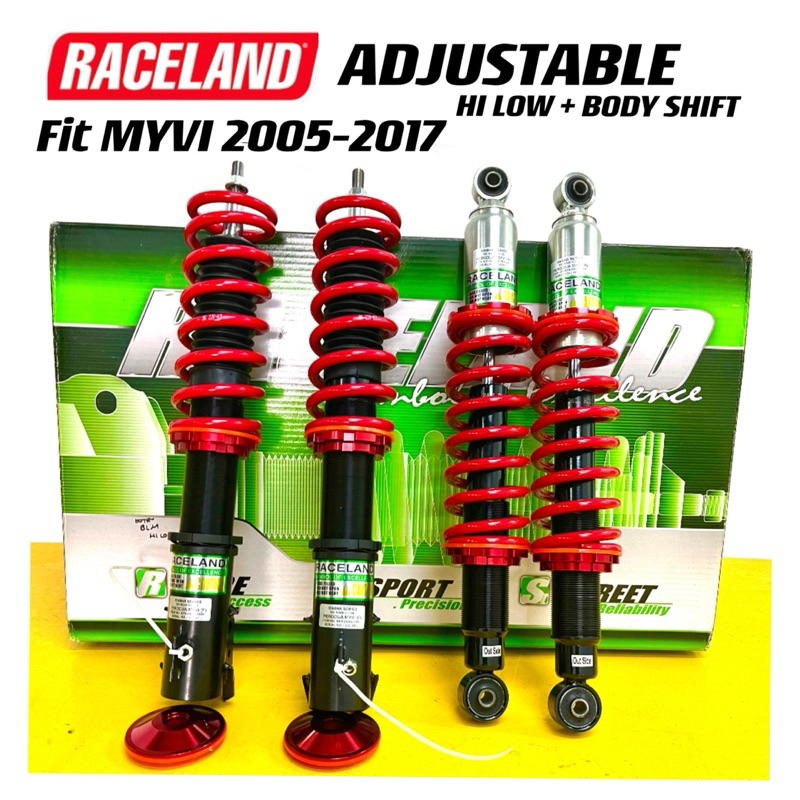 RACELANE ADJUSTABLE MYVI 2005-2017 HI LOW BODY SHIFT