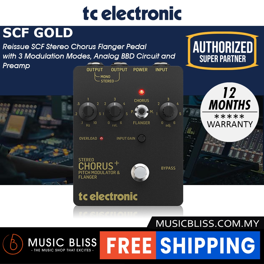 TC Electronic SCF Gold Stereo Chorus Flanger