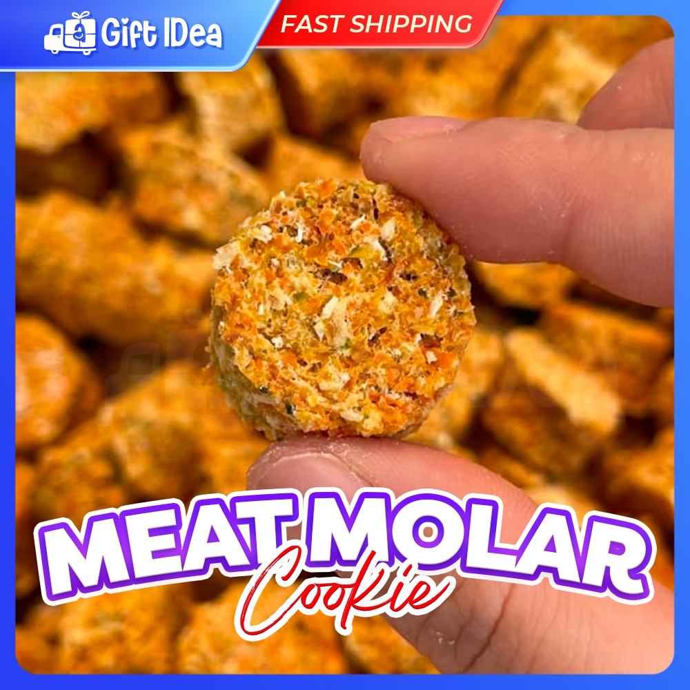 Homemade Meat Molar Cookie Makanan Ringan Hamster Gain Weight 自制手工仓鼠花枝鼠磨牙增肉辅食饼