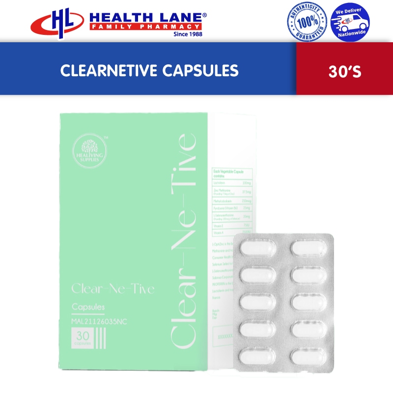 CLEARNETIVE CAPSULES (30'S) | Regulating skin immunity and improving skin health