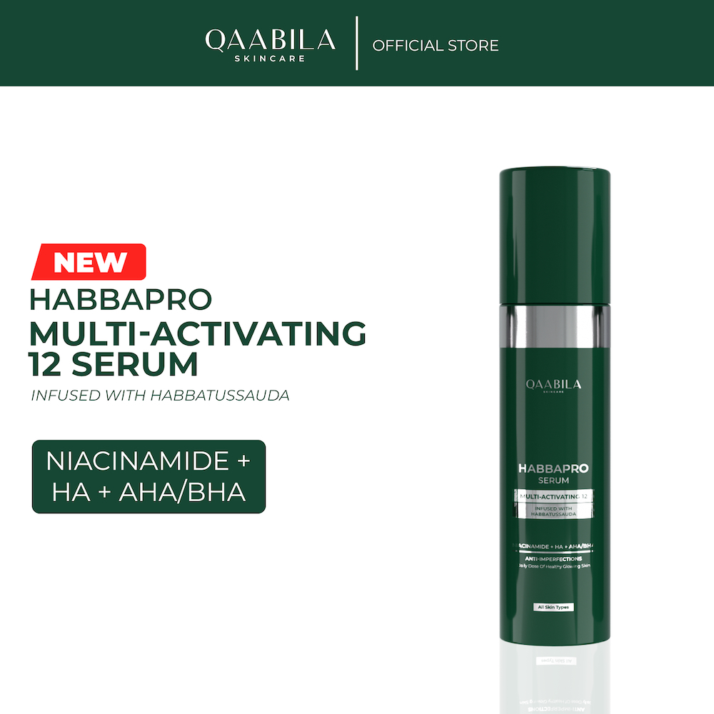 HABBAPRO SERUM infused with HABBATUSSAUDA Extract 12 Multi-Active Ingredients Skincare