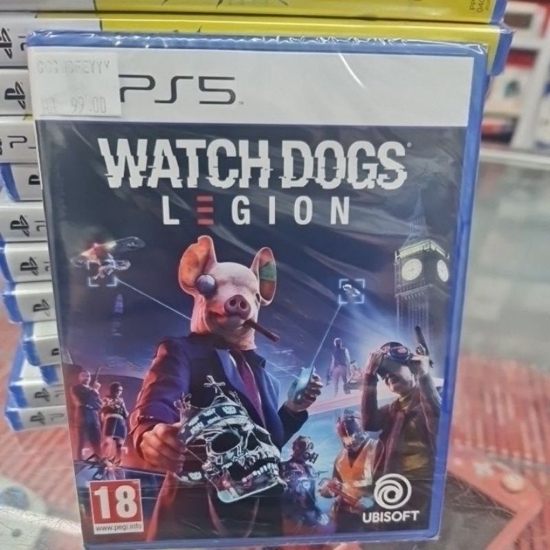 ps5 watch dogs legion English r2 new and sealed rm89 same as in the picture