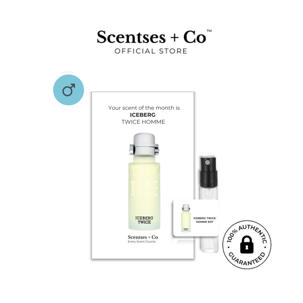 [8mL Refill] Iceberg Pour Homme EDT | Original Perfume | Decant