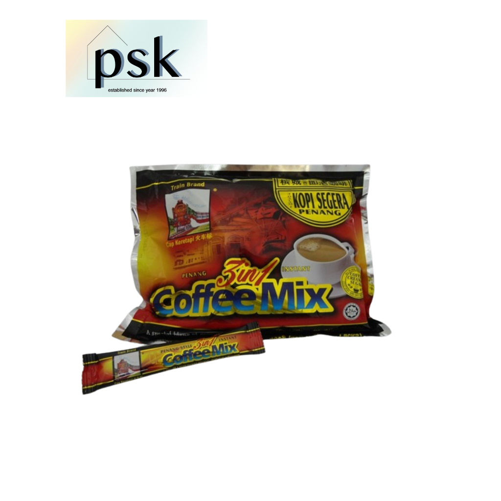 Train Brand Penang 3in1 Instant Coffeemix 400g 20gx20s