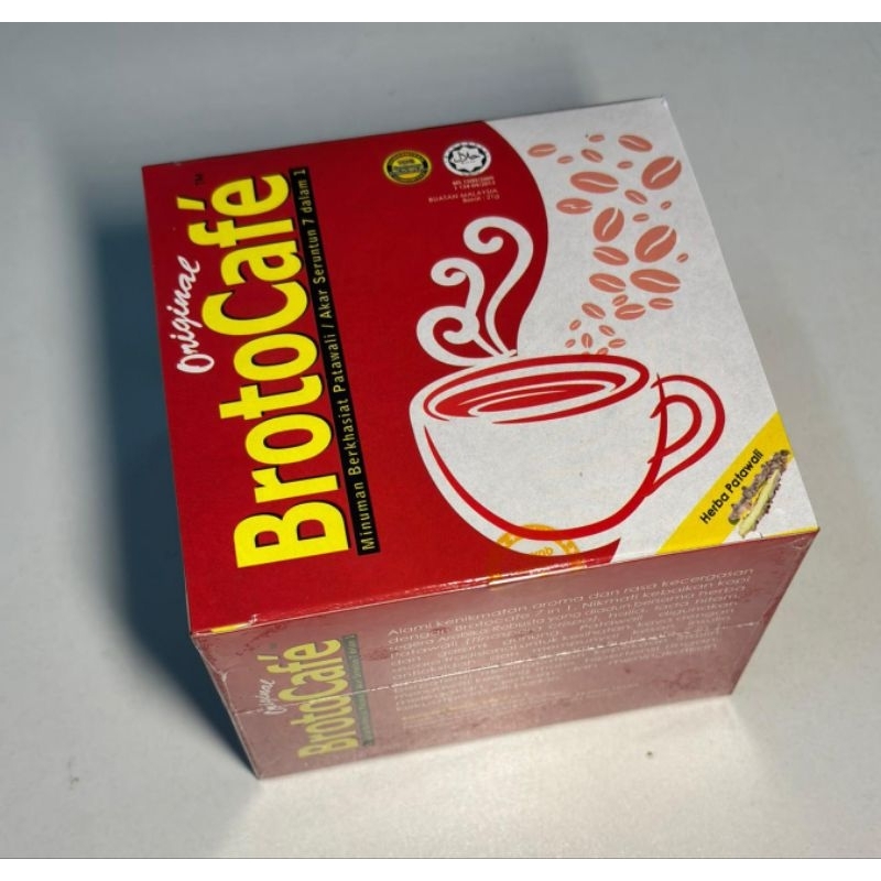 BrotoCafe Original 20 Sachet Patawali Herbal Coffee (HBO Online Shop)