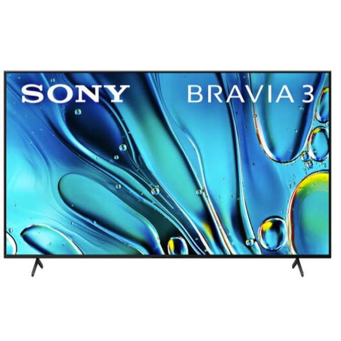 Sony BRAVIA 3 | 75 Inch | K-75S30 | 4K HDR Processor X1™ | 4K Ultra HD | High Dynamic Range (HDR) | Smart TV (Google TV)