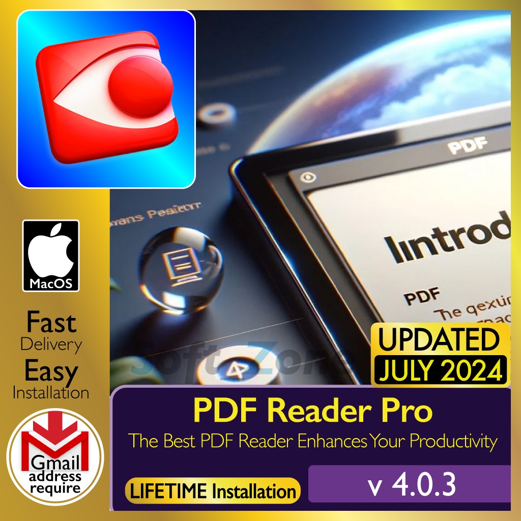 PDF Reader Pro 4.0.3 - The Best PDF Reader Enhances Your Productivity [macOS (Intel / Apple Silicon) Support] - SOFTWARE